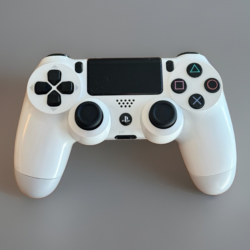 DualShock 4 Wireless Controller for PlayStation 4 - Glacier White WORKING TESTED